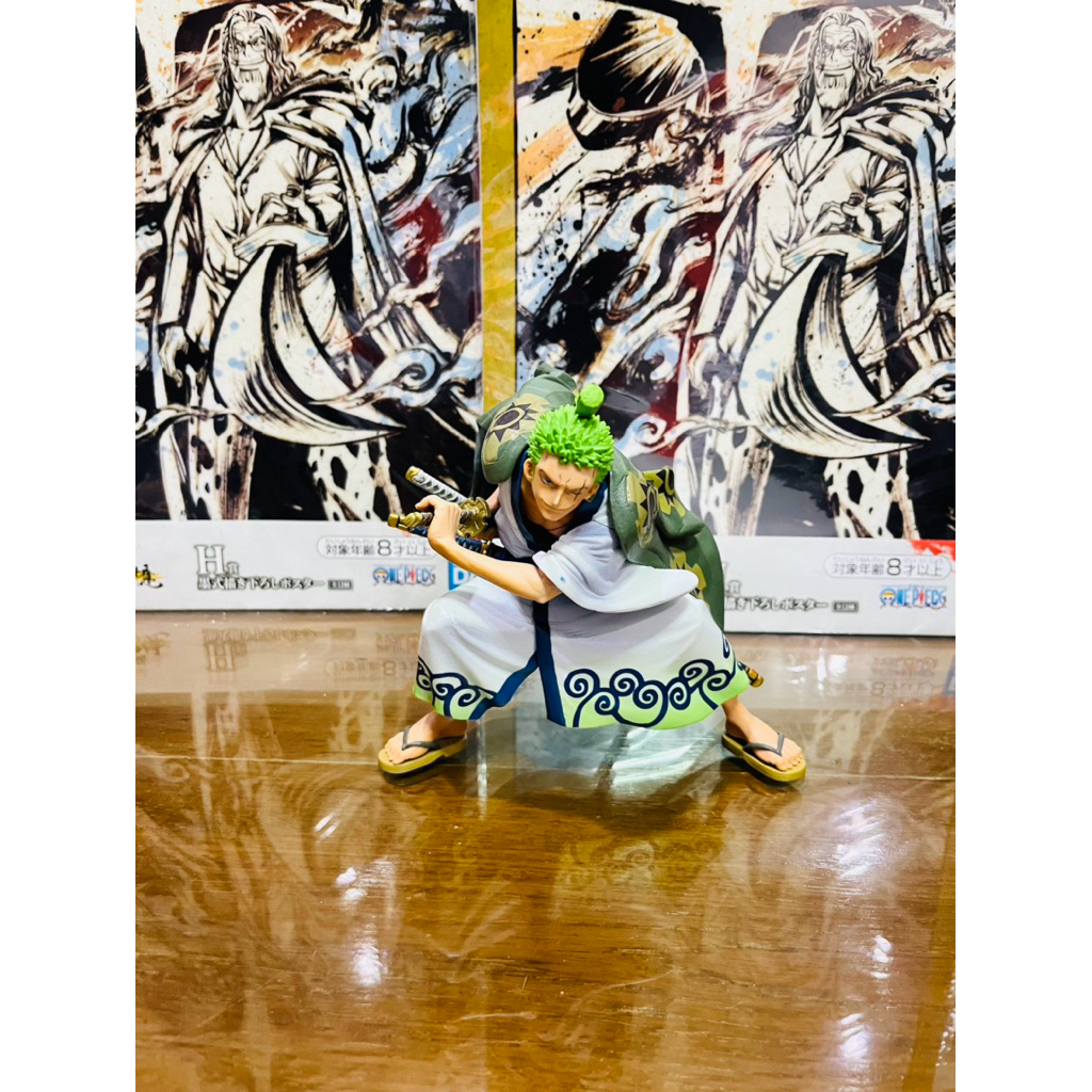 (KOA) แท้100% โซโร zoro Ace King Of Artist ฟิกเกอร์ โมเดล วันพีช Figure Model One piece