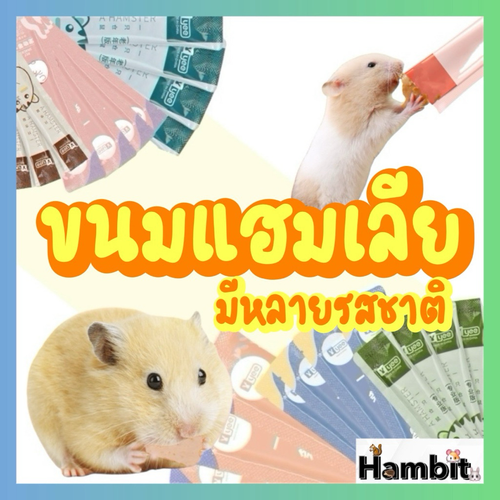🍪 แฮมเลีย ขนมสำหรับแฮมสเตอร์สุดรัก 🐹💕