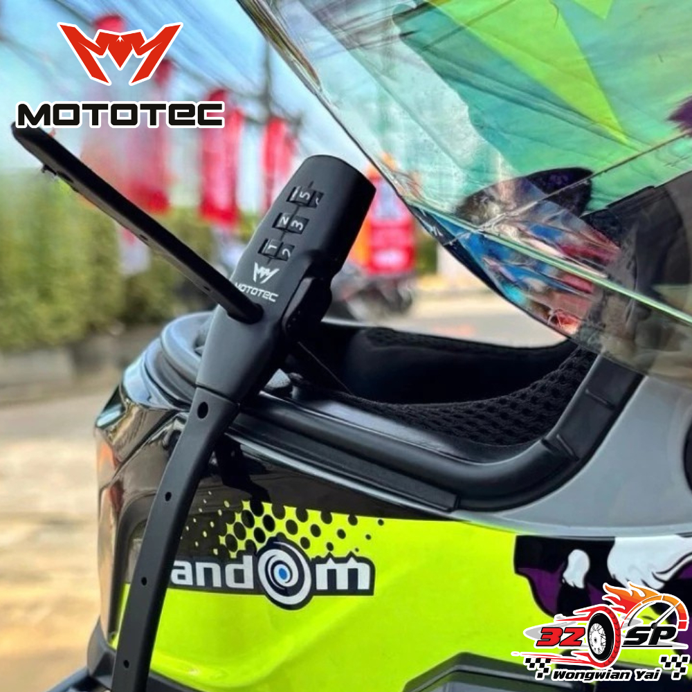 สายล็อคกันขโมย MOTOTEC MT-ZL01 (พร้อมระบบล็อคใส่ระหัส) ของแท้!! ส่งไว!! - รูปที่ 2