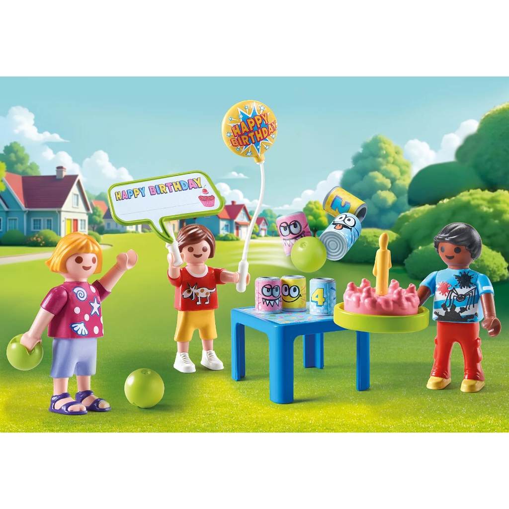 Playmobil 71968 Gift Set Children's Birthday Party ชุดของขวัญ ปาร์ตี้วันเกิดแสนสนุก