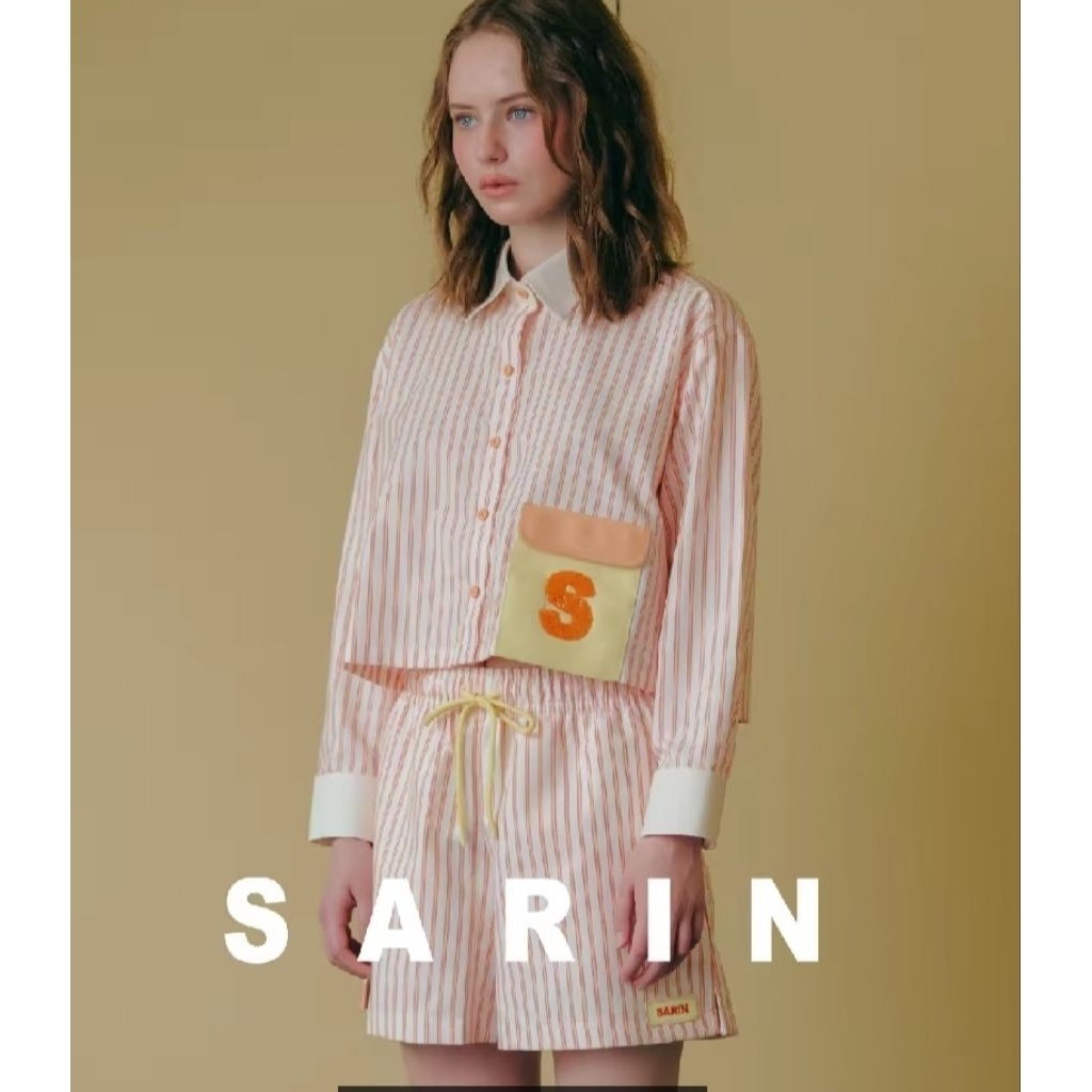 Used Once - sarin Puipui error shirt "orange jam"