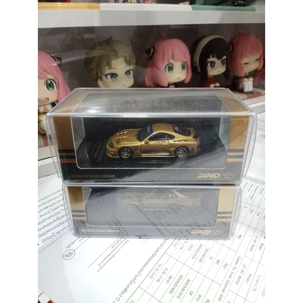 Inno64 Top secret GT-R R34 and Supra A80 GT-300 มือ1