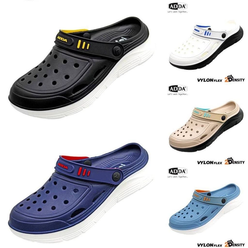 ADDA​ รุ่น 5TD88​M4 รองเท้า​แตะหัวโตแบบสวม รองเท้า​ลำลอง​ ไซส์  :  7 -​ 10