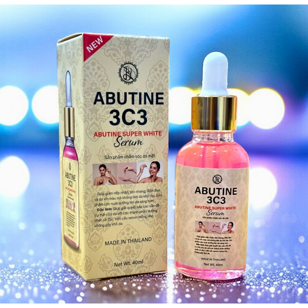 ABUTINE 3C3 ABUTINE SUPER WHITE Serum เซรั่ม อาร์บูติน C3C 40ml.