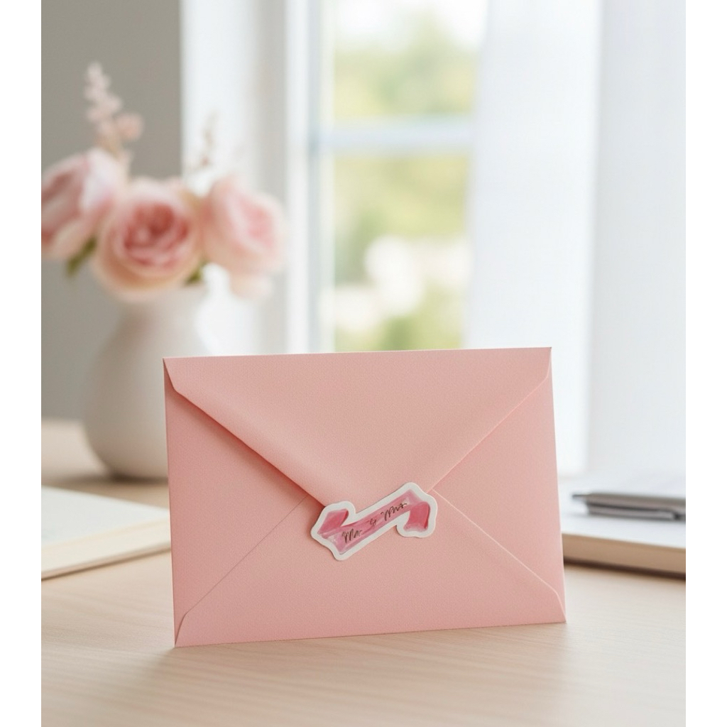 ms to mrs sash sticker