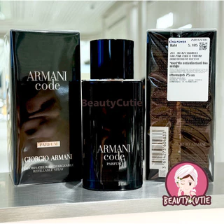 🌟Giorgio Armani Code EDP/ Parfum 75 ml ผลิตปี 2025🌟ป้ายคิง/ ป้ายห้าง แท้💯 จากช็อป