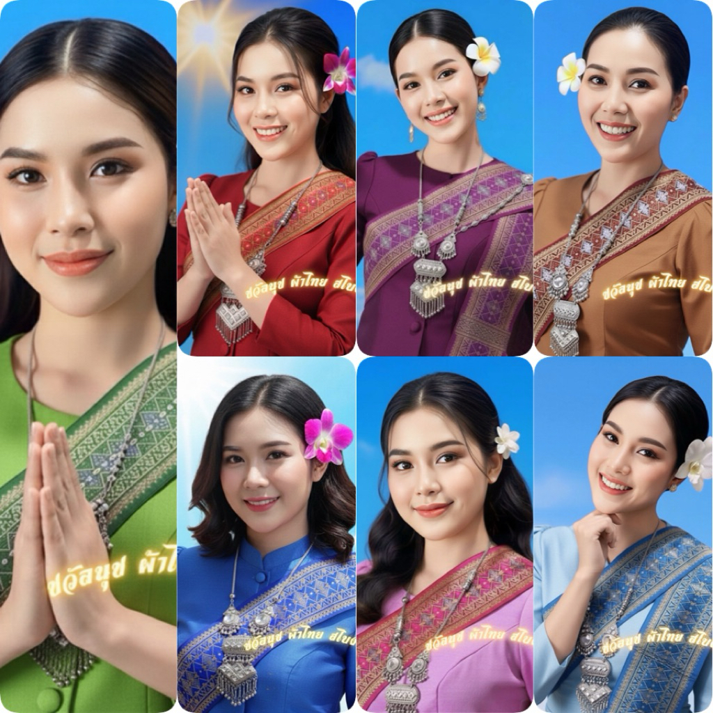 สไบงามตา ราคาเพียง 70 บาท เรียบหรู ใส่ง่าย ดูดีทุกงาน