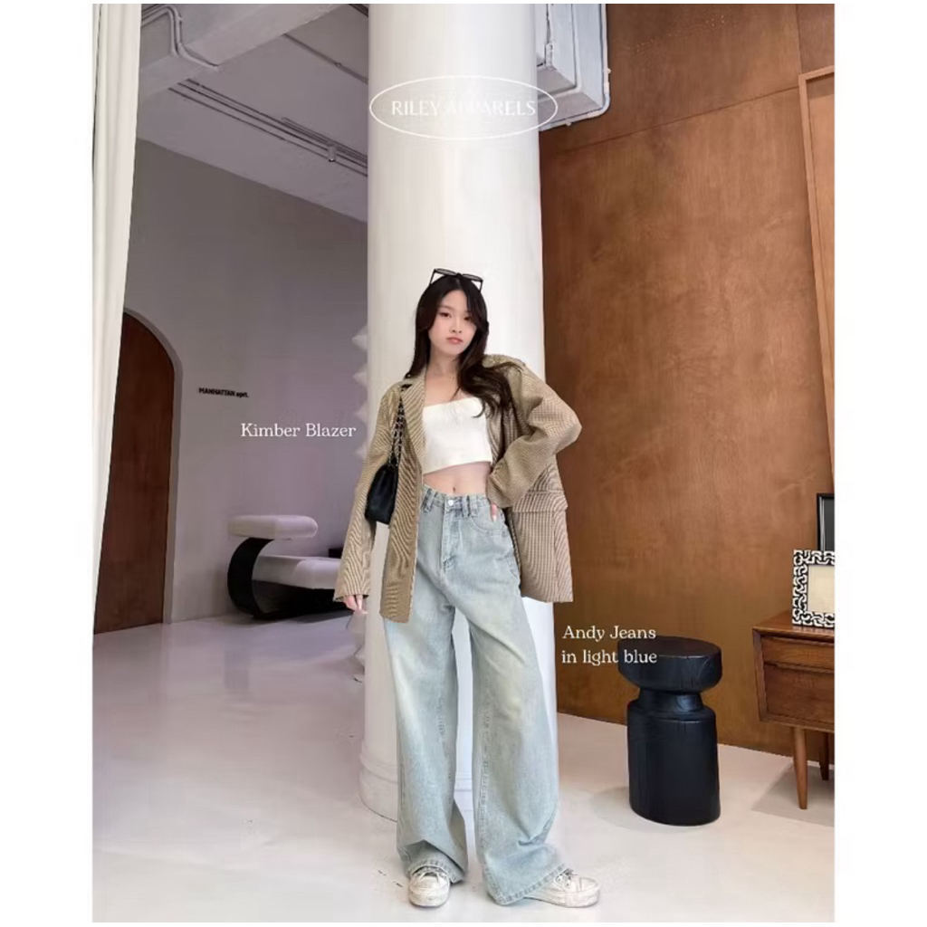 ส่งต่อ Riley.apparels - Andy Jeans สี Fade Vintage Size S สภาพดีมากกก