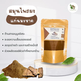 รวมผงสมุนไพร ครบที่สุด!! สครับผิว พอกหน้า【พร้อมส่ง 🍑 ส่งฟรี 】ขมิ้น ทานาคา แก่นมะหาด มะขามเปียก
