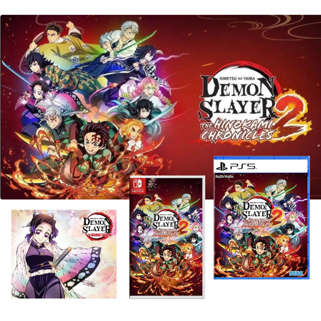 PS5,Switch 1 Games 🐔🍄 Demon Slayer 2 (Asia) English Versionขอ
