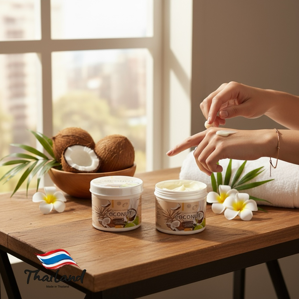 ครีมมะพร้าวบำรุงผิว coconut cream