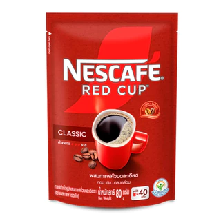 [ยกลัง 24 ถุง] NESCAFÉ เนสกาแฟ เรดคัพ กาแฟสำเร็จรูป 80 กรัม