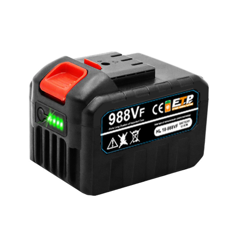 B·SZDL เเบตเตอรี่สำรองเครื่องตัดหญ้า แบตเตอรี่ความจุสูง เเบตเตอรี่สำรองสว่านไฟฟ้า 20000mAh 50000mAh 80000mAh - รูปที่ 5