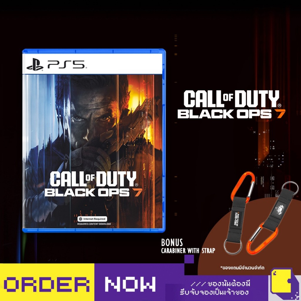 [+..••] PS5 / PS4 CALL OF DUTY - BLACK OPS 7 (เกม PlayStation 5™🎮)