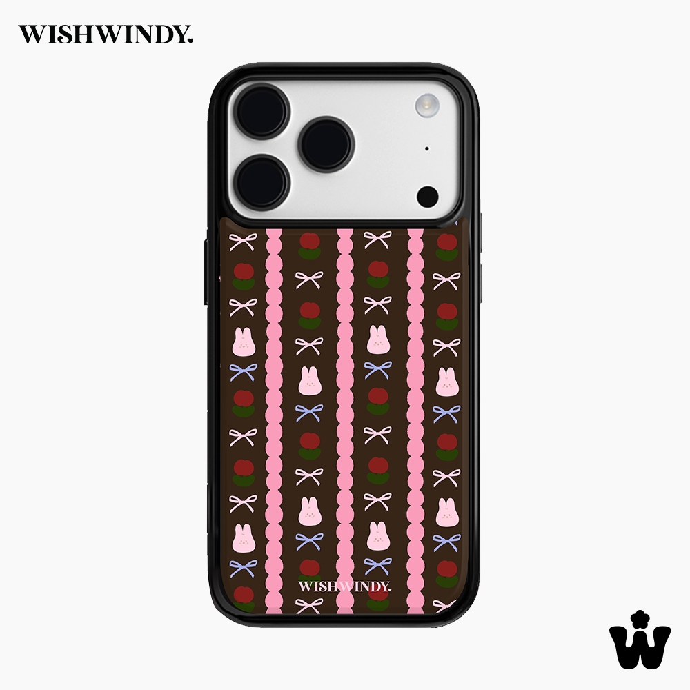 Choco Bunny Ribbon For iPhone case เคสไอโฟน | Wishwindy