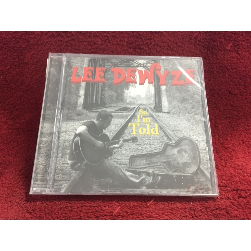 CD Lee DeWyze Lyrics - So I'm Toldสภาพตามปก CA8-96