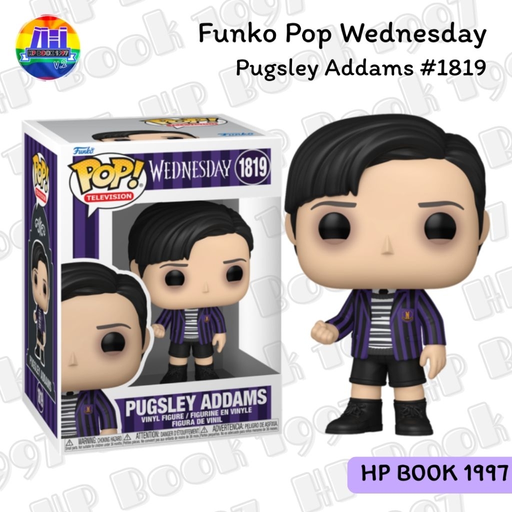 Funko Pop Wednesday - Pugsley Addams #1819 (ลิขสิทธิ์แท้) เวนส์เดย์ น้องวันพุธ พักส์ลีย์ ฟิกเกอร์ ตุ