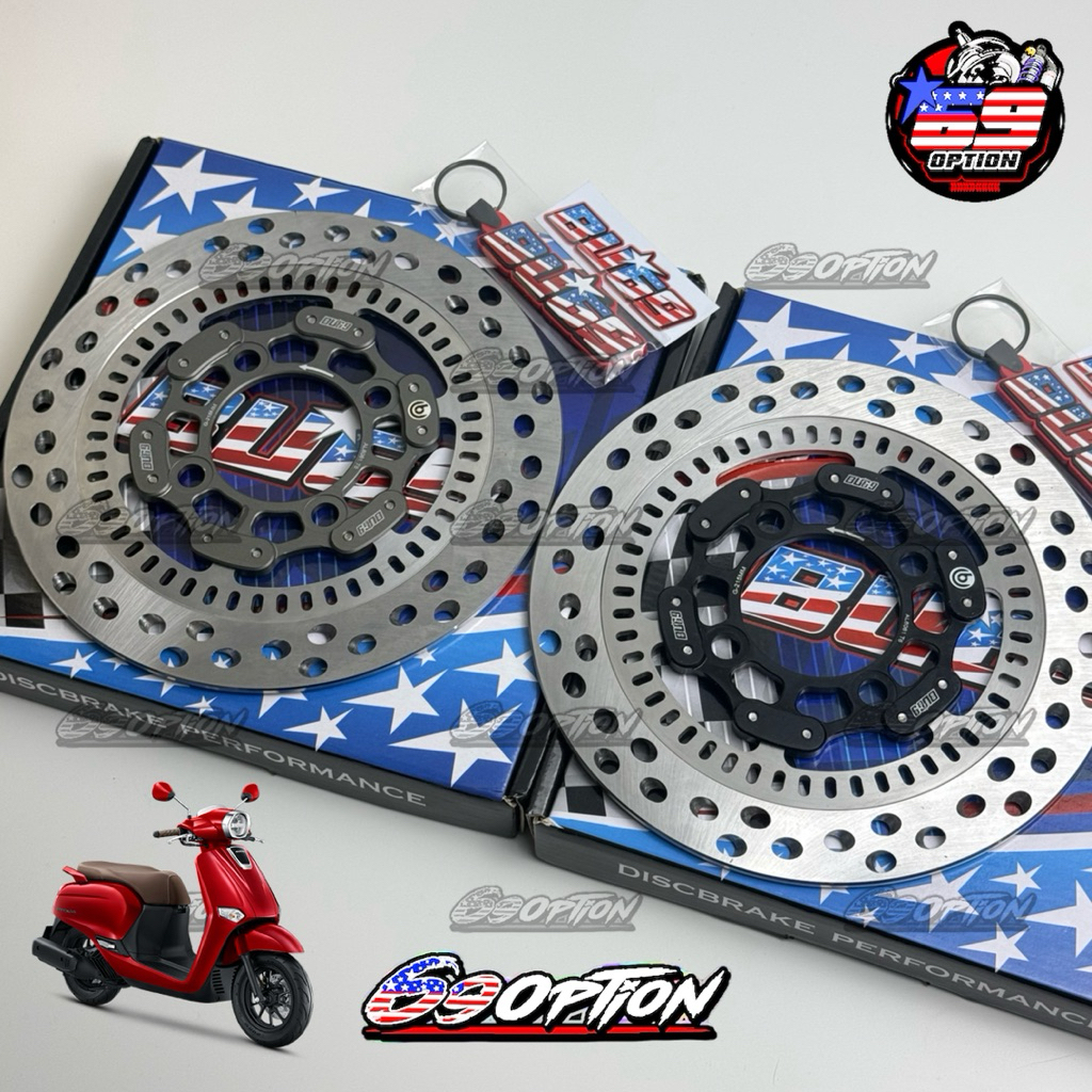 จานBU69 ของแท้ สำหรับรถ Giorno ABS 215 มิล