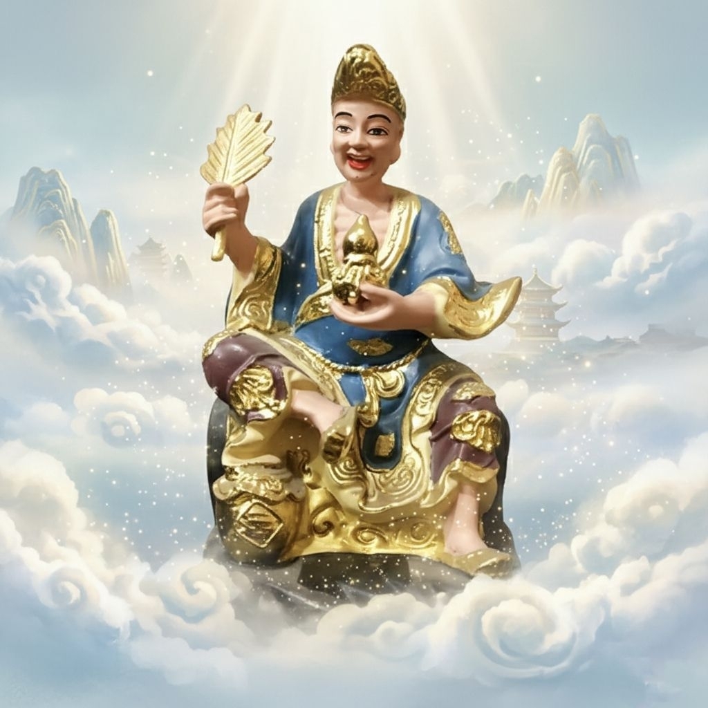 จี้กง พระอาจารย์จี้กง เต้าจี้ ขนาด 7นิ้ว 济公