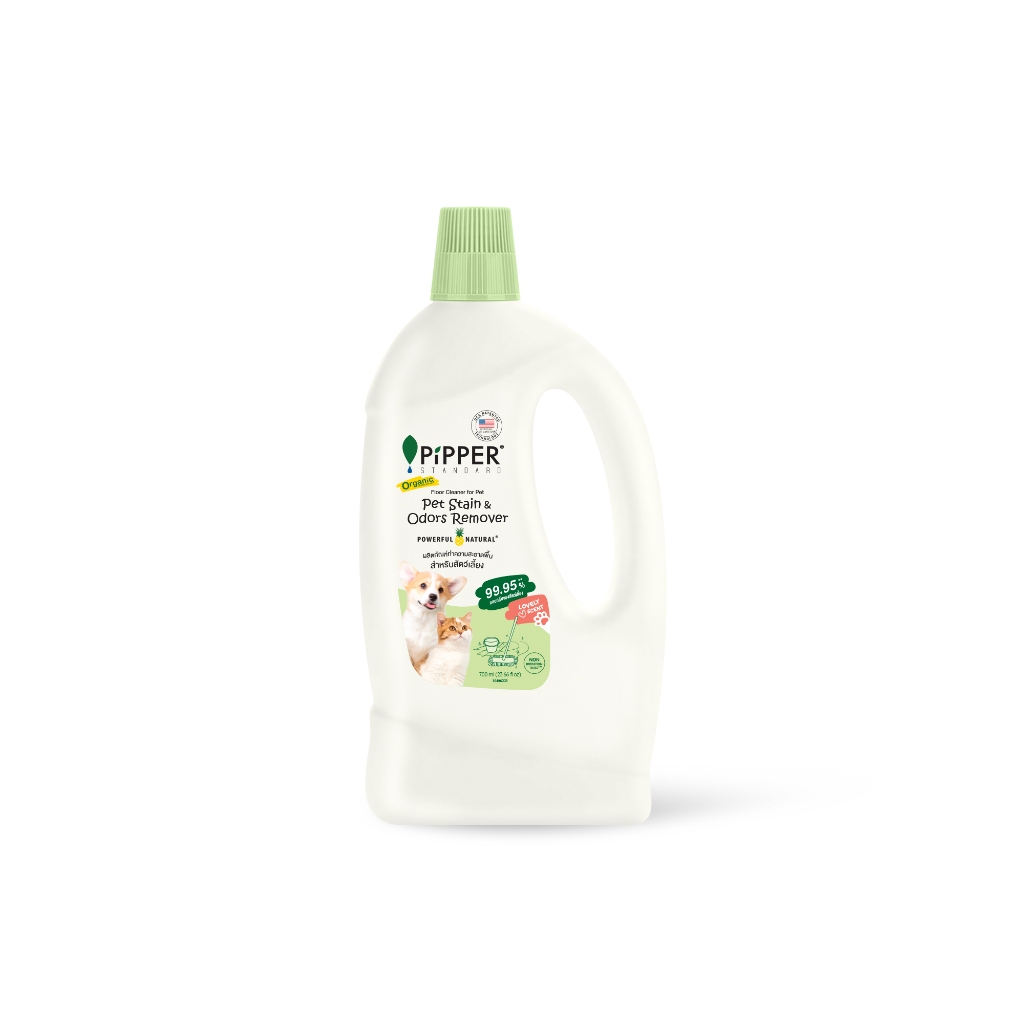 PiPPER STANDARD ผลิตภัณฑ์ทำความสะอาดพื้นสำหรับสัตว์เลี้ยง กลิ่นเลิฟลี่ (Lovely Scent) 700 มล.