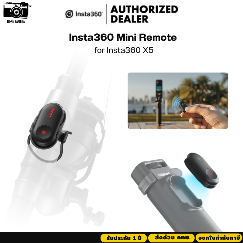 Insta360 Mini Remote for Insta360 X4 Air/X5/GO Ultra /Ace Pro 2 / X4 /GO 3S /X3