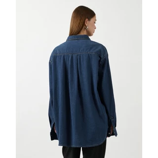 AMR DE SAISON ( AIMER ) - Oversized Shirt in Indigo Denim