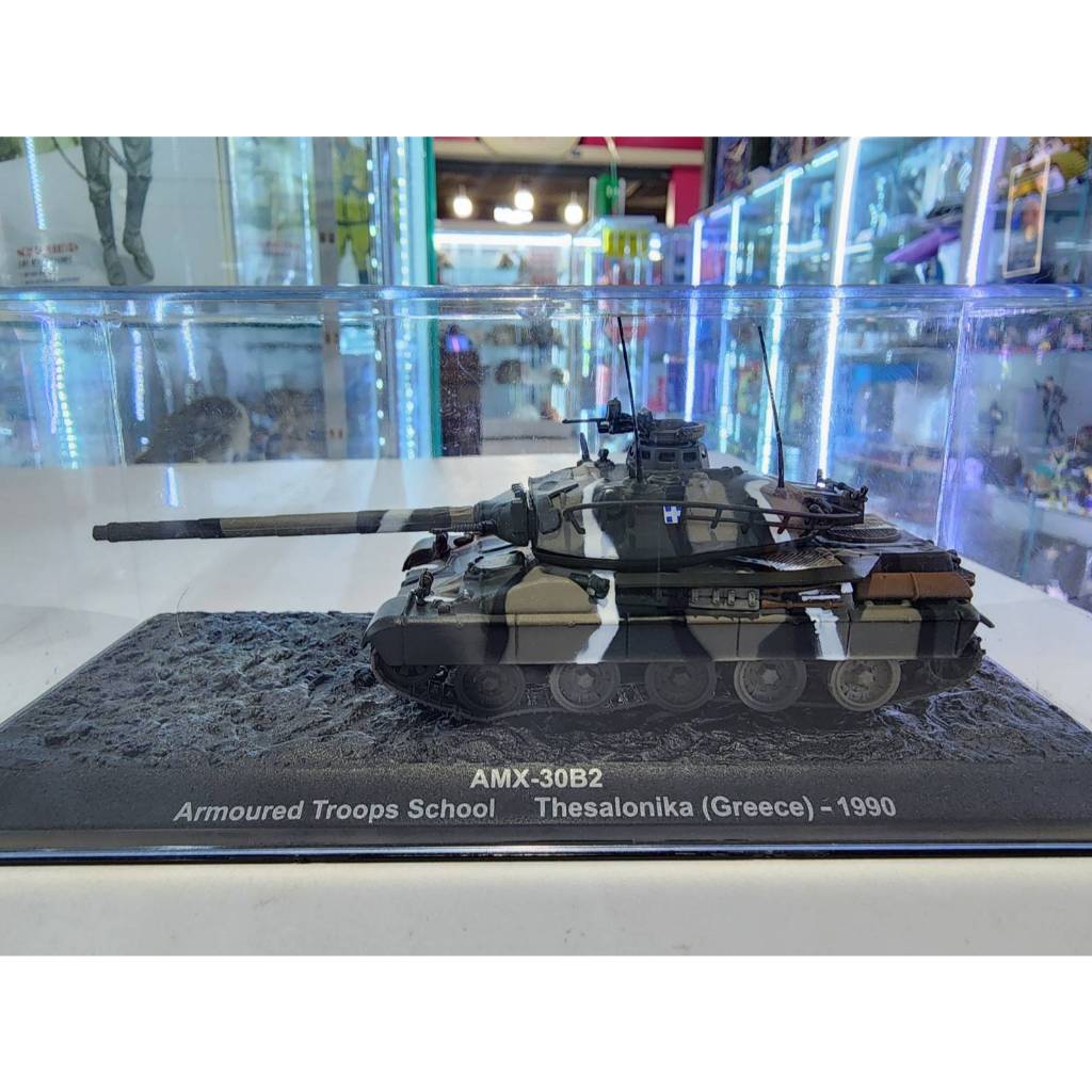 รถถัง กรีซ Tank Greece AMX 30B2 Armoured Troops School Thesalonika วัสดุโลหะผสม เยอรมนี โซเวียต นาซี