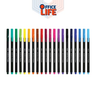 DONG-A (ดองอา) ปากกาสี รุ่น HEXAPLUS Sign Pen ปากกาหัวเข็ม (…