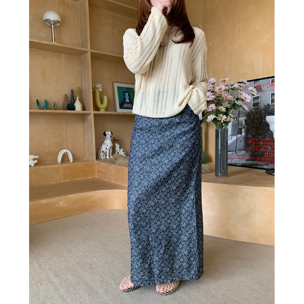 Charlotte irony | Eva Maxi Skirt ราคา ถูกที่สุด ดีลบีเคเค แกลเลอรีภาพที่ 2
