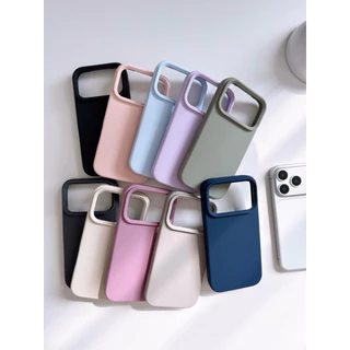 เคส สำหรับ ไอโฟน เคสซิลิโคน ส่งจากไทย สำหรับ Iphone 17Promax 17Pro 16Pro 16 15PM 15PRO 15 เคสสีพื้น พรีเมี่ยม TPU-R1830
