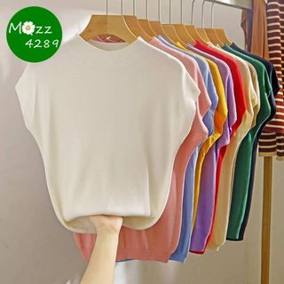 MQzz4289 *พร้อมส่ง* เสื้อทำงานแขนสั้น  คอปีน ผ้าไหมพรม ผ้านิ่มใส่สบาย สีเลือกเยอะ Free Size