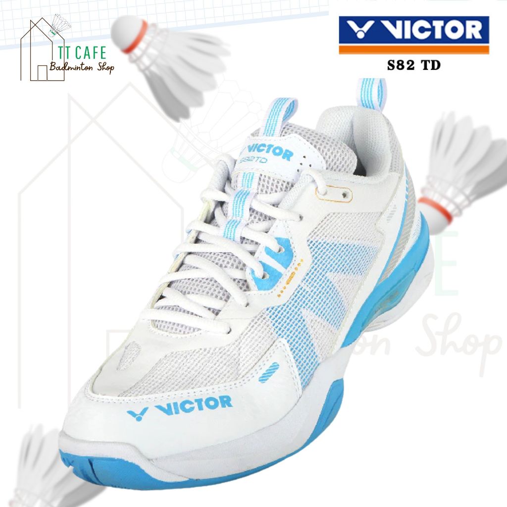 VICTOR รองเท้ากีฬาแบดมินตัน รุ่น S82 TD ลิขสิทธิ์แท้จาก VICTOR SPORT THAILAND
