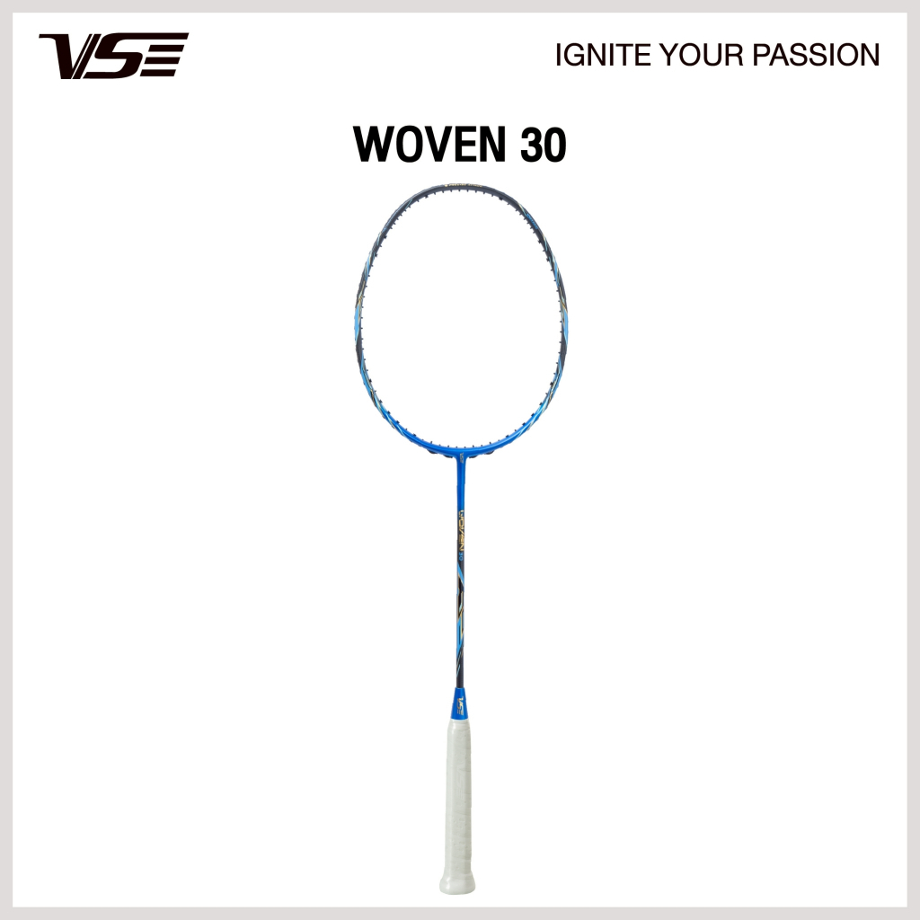 VS مضرب ريشة Woven30 مع مقبض وأوتار وغطاء — صورة 6