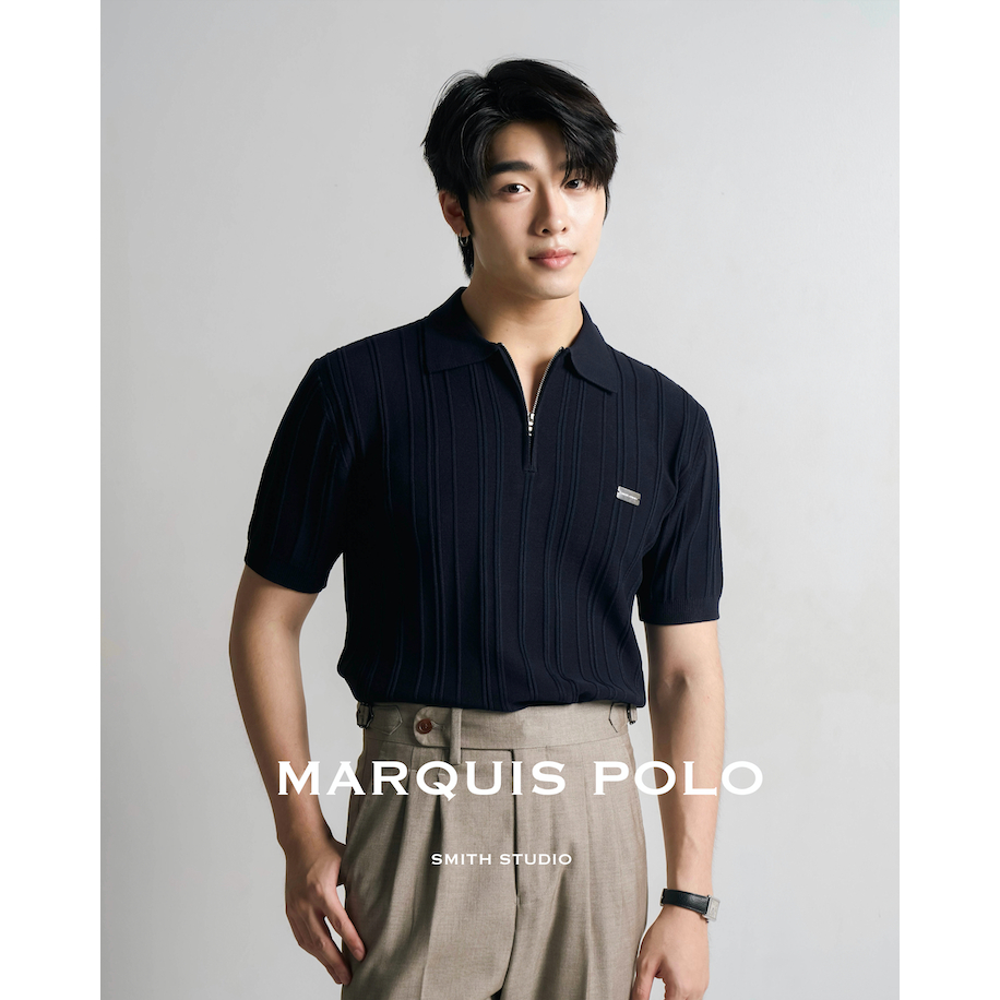 Smithstudio | Marquis Polo (Textured Knit)