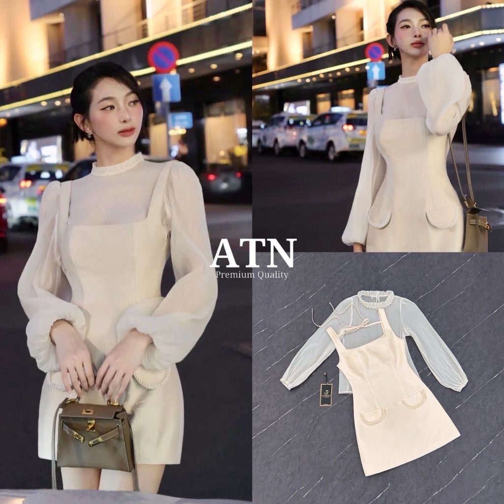 ATN BRAND : SET 2 ชิ้น Minidress + เสื้อตัวใน