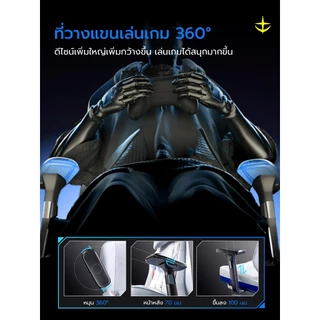 【โทนสีกันดั้ม】Xpanse X-Gundam เก้าอี้เกมมิ่ง Gaming chair เก้าอี้คอม หมอนรองหลัแบบฝังในตัว การยศาสตร์ เก้าอี้สำนักงาน