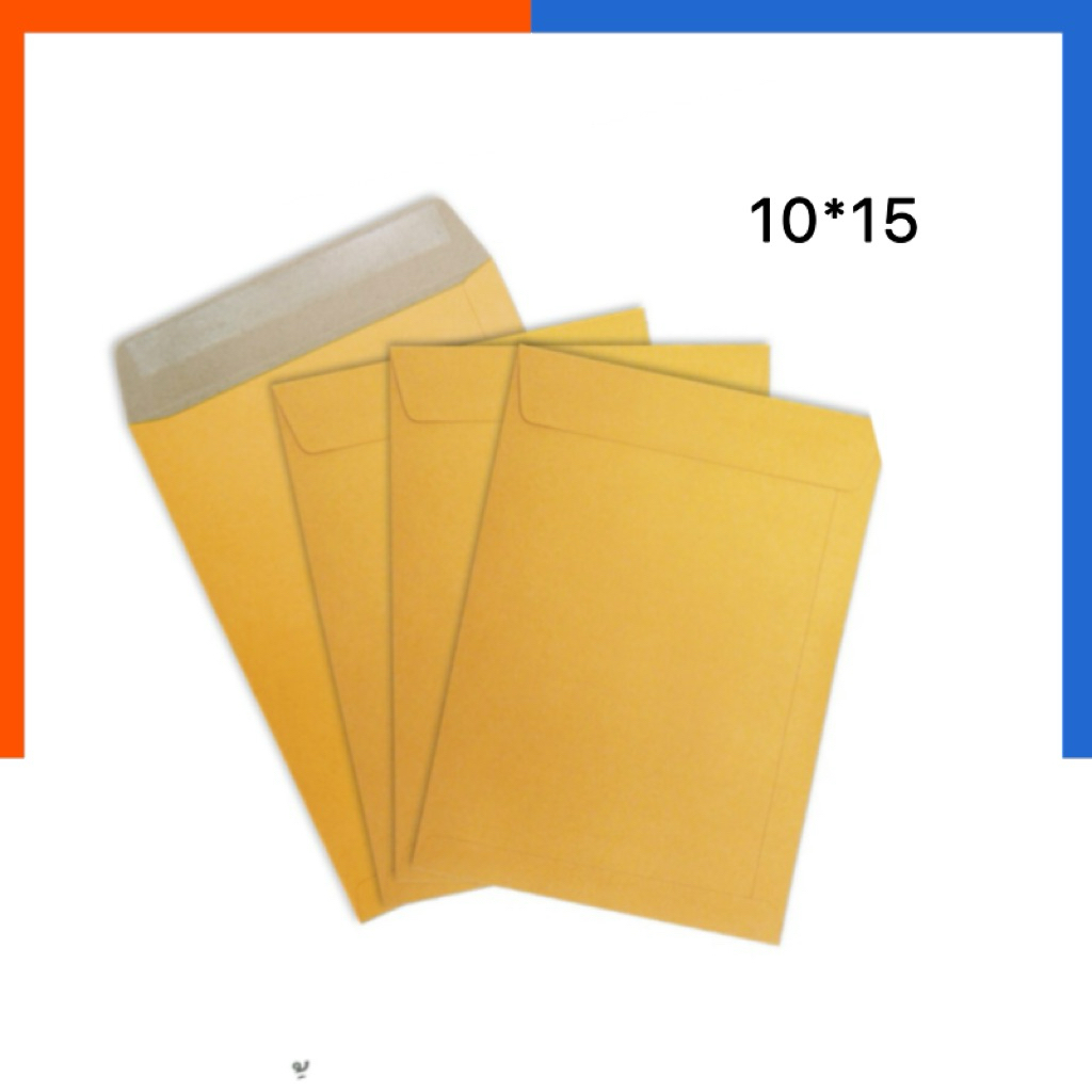ซองเอกสา รสีน้ำตาล KA 10″x15″ นิ้ว (50ซอง)ยี่ห้อ555 แพค 50 ซอง ซองจดหมาย ซองน้ำตาล ไม่ขยายข้าง F14 พร้อมส่ง US.Station