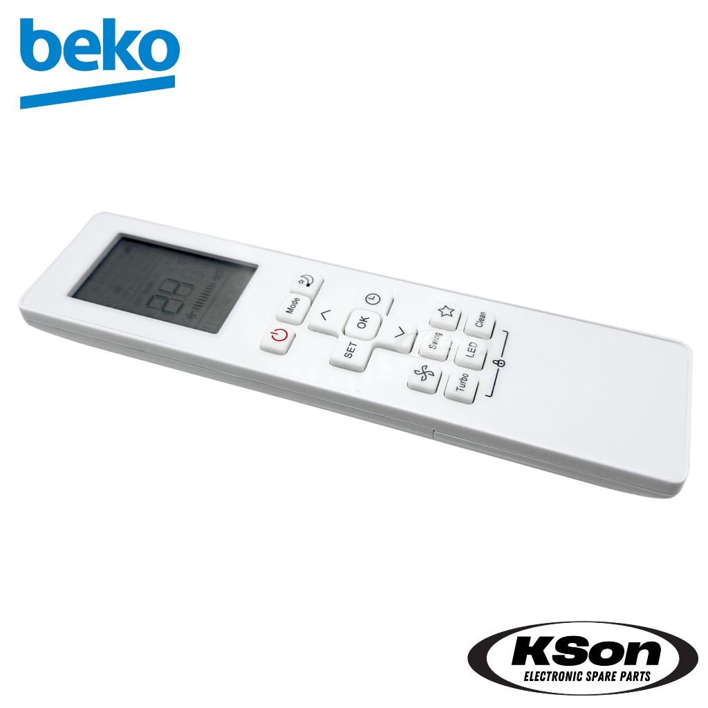 รีโมทแอร์ เบโค อะไหล่แอร์ BEKO Air Conditioner Remote Control รุ่น RG10B(G)/BGEF ราคา ถูกที่สุด ดีลบีเคเค แกลเลอรีภาพที่ 4
