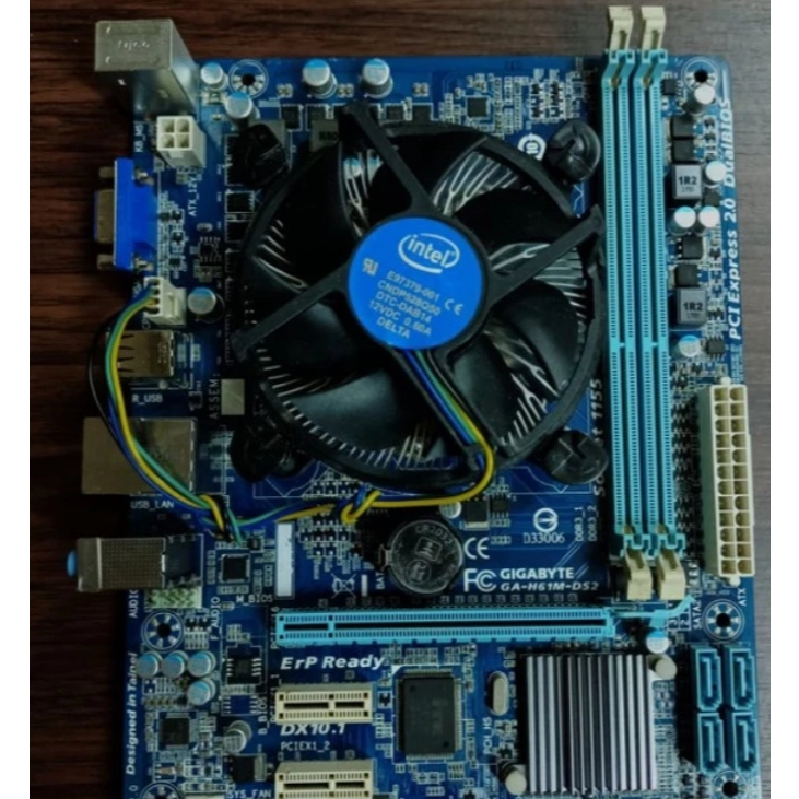 เมนบอร์ด gigabyte ga-h61m-ds3 สินค้ามือสอง