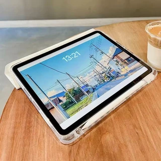 เคสไอแพดหลังใส ตัว y 3พับ โปร11นิ้ว air4/5 Gen5/6 Air6/7 แอร์10.9 เจน7/8/9 10.2 pro11 รุ่นที่10 Air11 Pad case