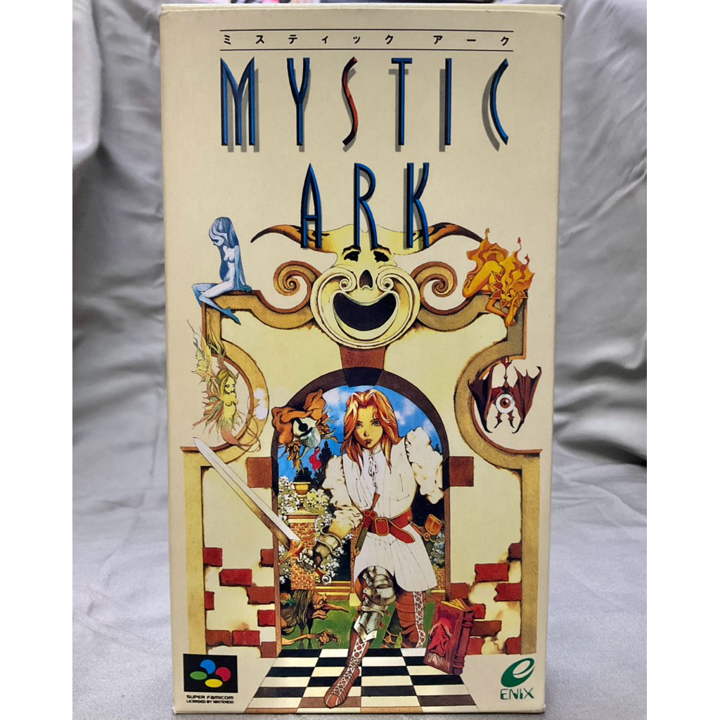 งานกล่อง ตลับแท้ [SFC] Mystic Ark (Japan) (SHVC-AEAJ) 7th Saga II