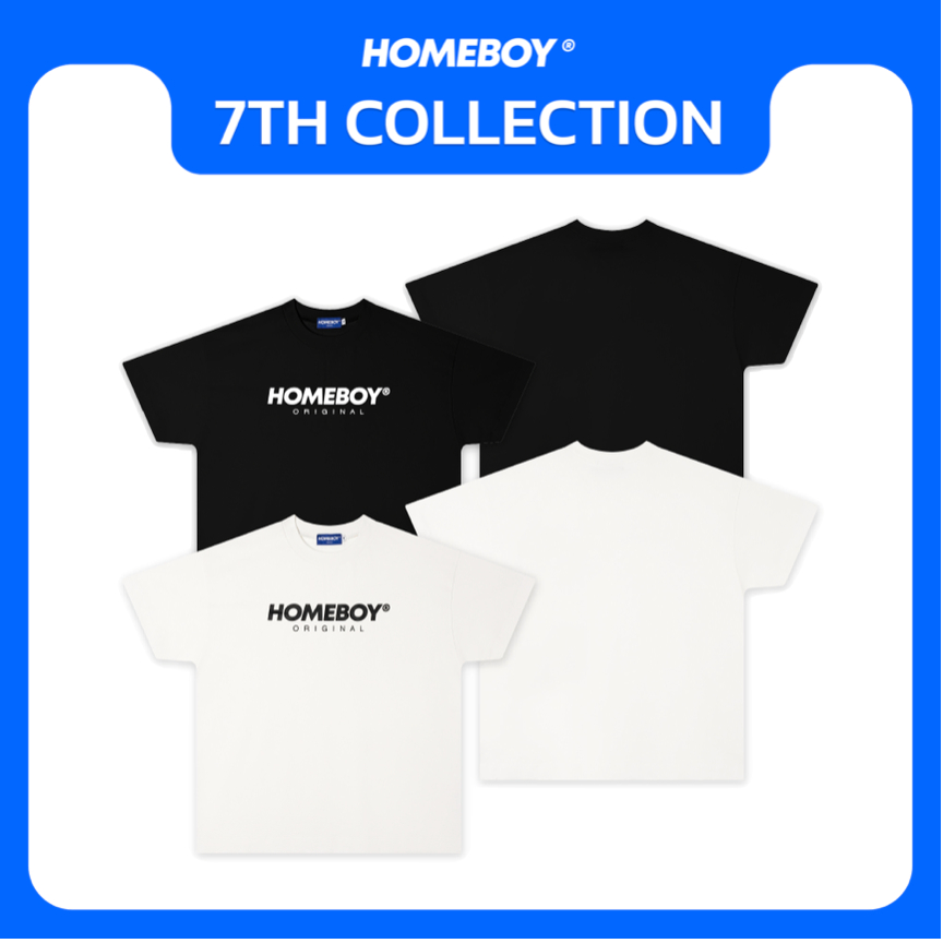 ❗️[ส่งเร็ว กทม. 1 วัน]❗️HOMEBOY เสื้อ UNISEX รุ่น HB.ORIGINAL.OVS.TEE