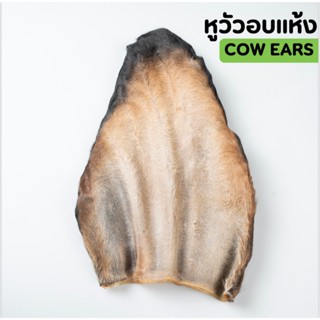 หูวัวอบแห้ง ขนมสำหรับสุนัข ชิ้นใหญ่ ขนาดใหญ่ คัดเกรดอย่างดี …