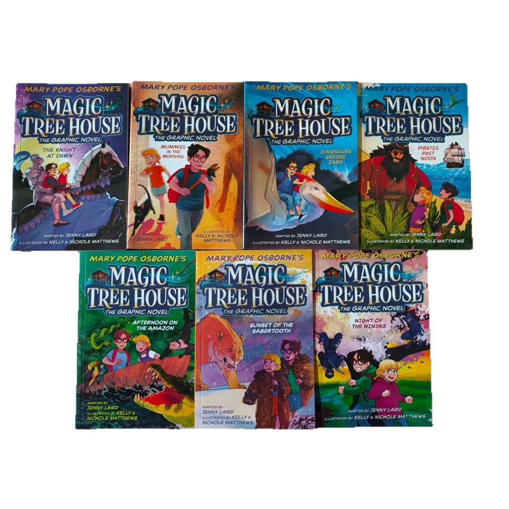 Magic Tree House – The Graphic Novel Series (by Mary Pope Osborne)