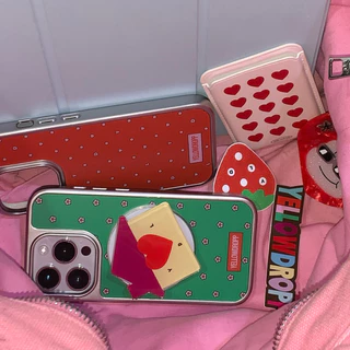 new! พร้อมส่ง🧃magnetic case เคสแม่เหล็กขอบเงิน หลังด้าน