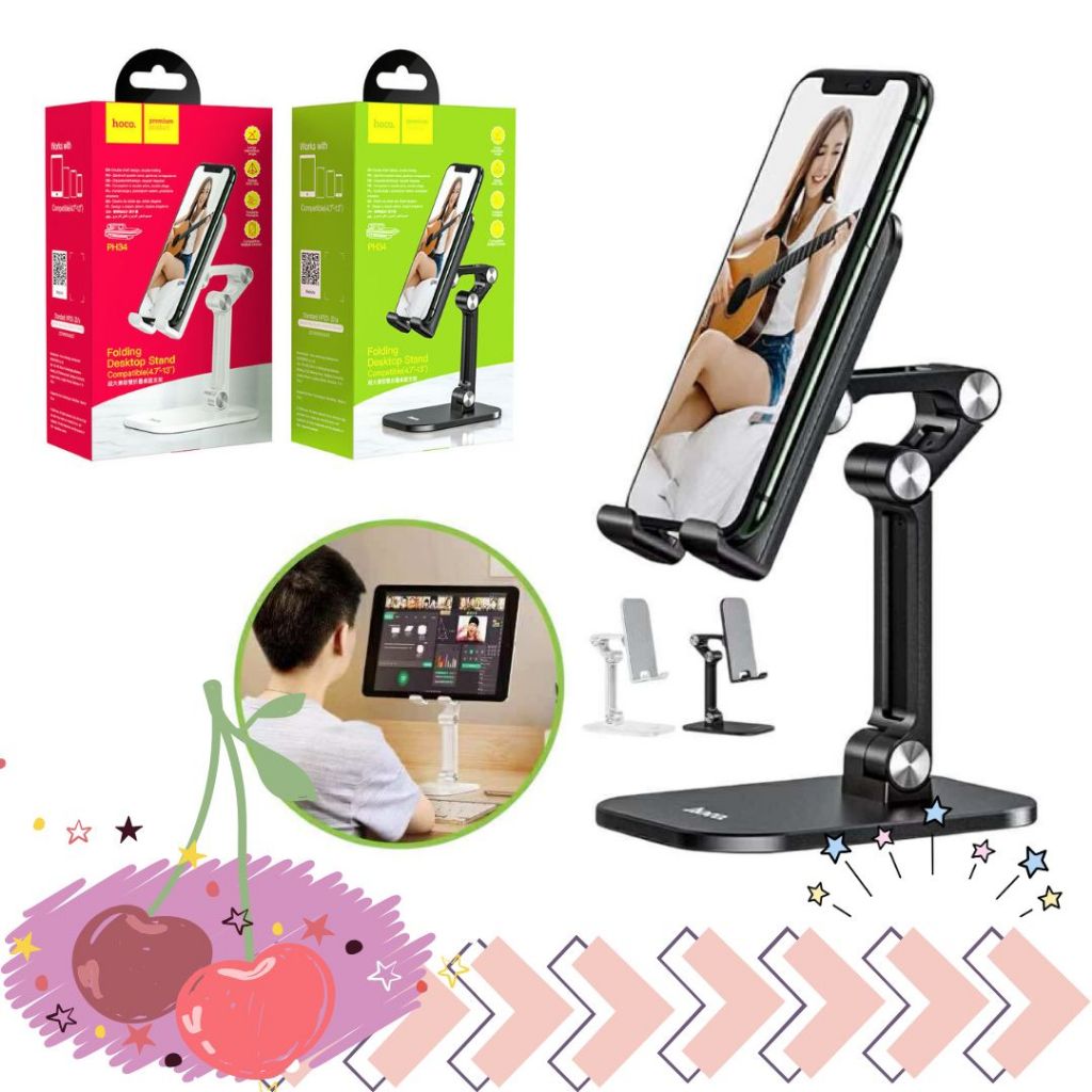 พร้อมส่งจากไทย Hoco PH34 Tablet holder ขาตั้งมือถือ ที่วางมือถือบนโต๊ะ รองรับหน้าจอ 4.7-13 นิ้ว ปรับ