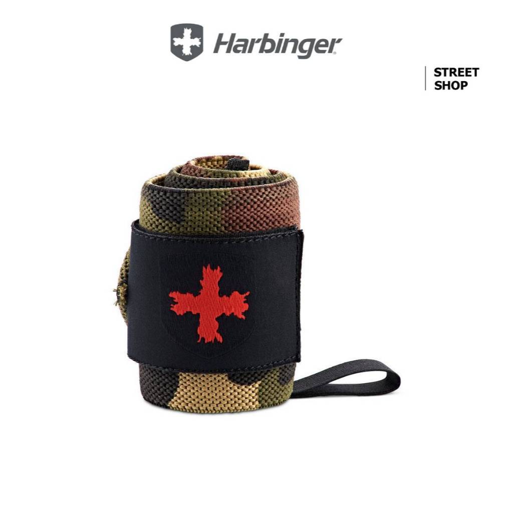 Harbinger Red Line Wrist Wraps - Camo