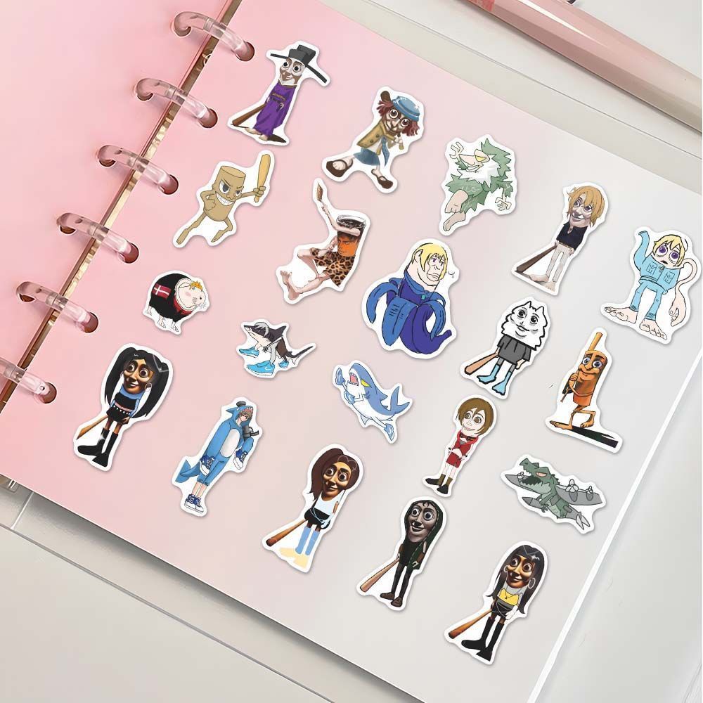 [ขายดี🔥ส่งไวจากนนท์] สติ๊กเกอร์ Tung Tung Tung Sahur ทุงทุงทุง | กันน้ำ ลอกติดซ้ำได้ | PVC Sticker TT