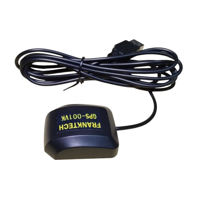 เสาอากาศFrankTech GPS-001VK USB GPS/GLONASS สำหรับเชื่อมคอมพิวเตอร์เพื่อหาตำแหน่งตัวเอง เชื่อมต่อ GP
