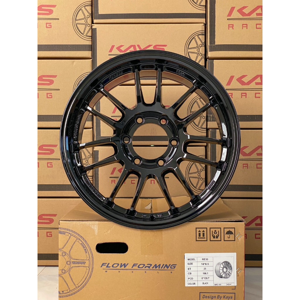 ล้อแม็กซ์ KAYS RE 30 8.5*18นิ้ว 6รู 139.7
